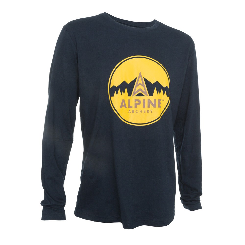 Alpine Long Sleeve Tee Navy 2X