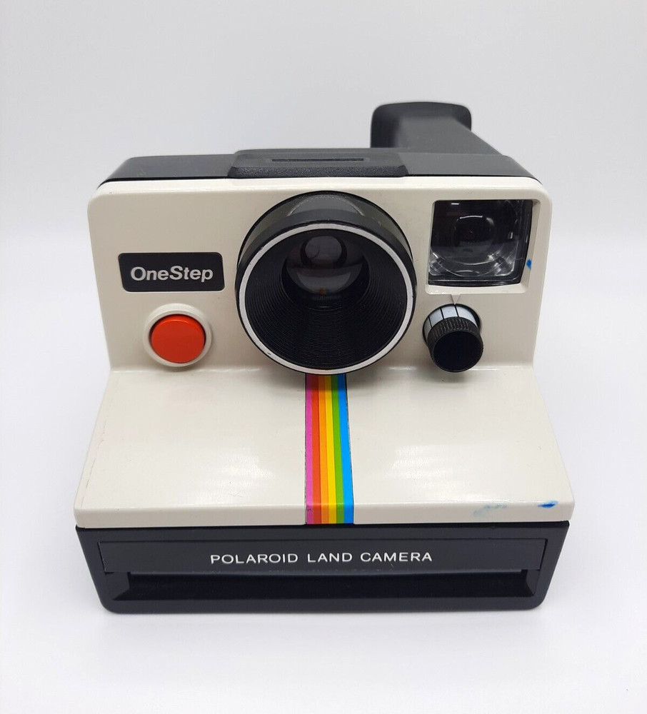 Vintage Polaroid One Step Rainbow Land Camera, Untested As-Is