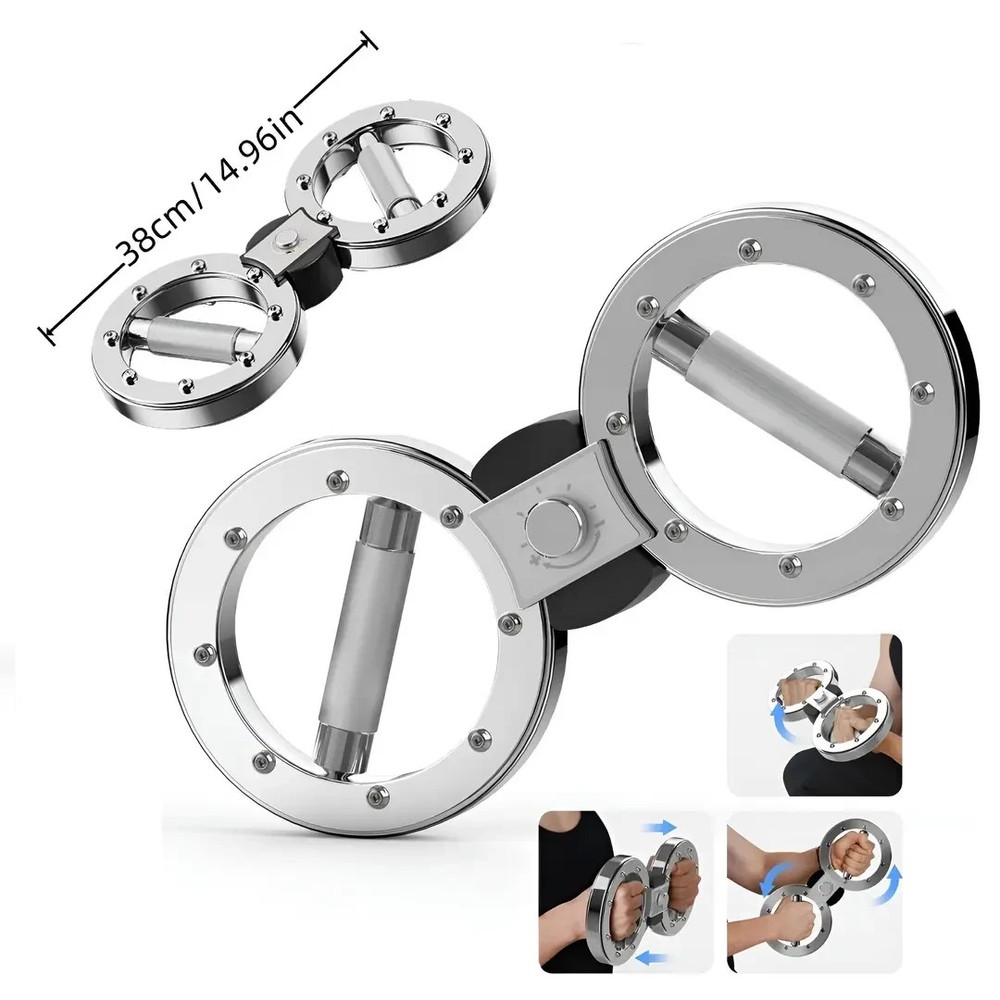 Rotating Burn Machine, Forearm & Shoulder Workout, 10lb Rotating Arm Trainer