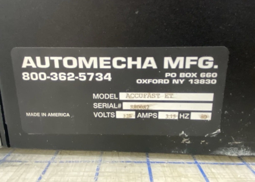 Tabbing Machine