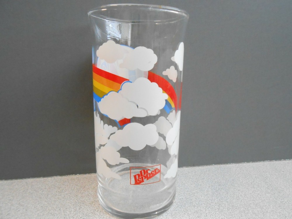 Dr Pepper Hot Air Balloon Drinking Glass