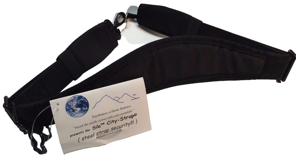 DAYMAKER SILO CITY-STRAP PADDED, SHOULDER STRAP  (STEEL STRAP SECURITY)