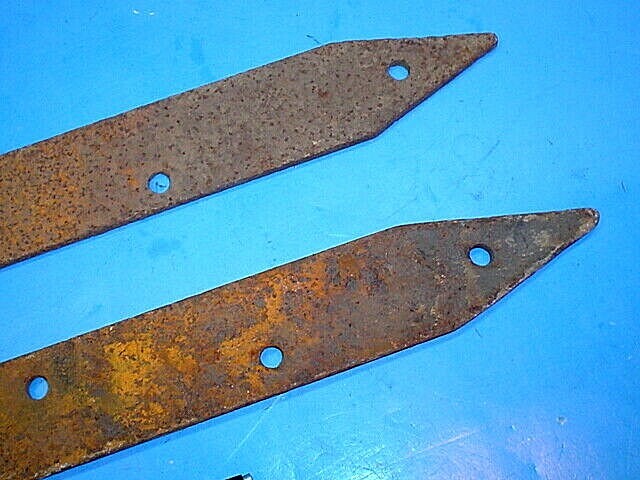 PAIR ANTIQUE STRAP HINGES