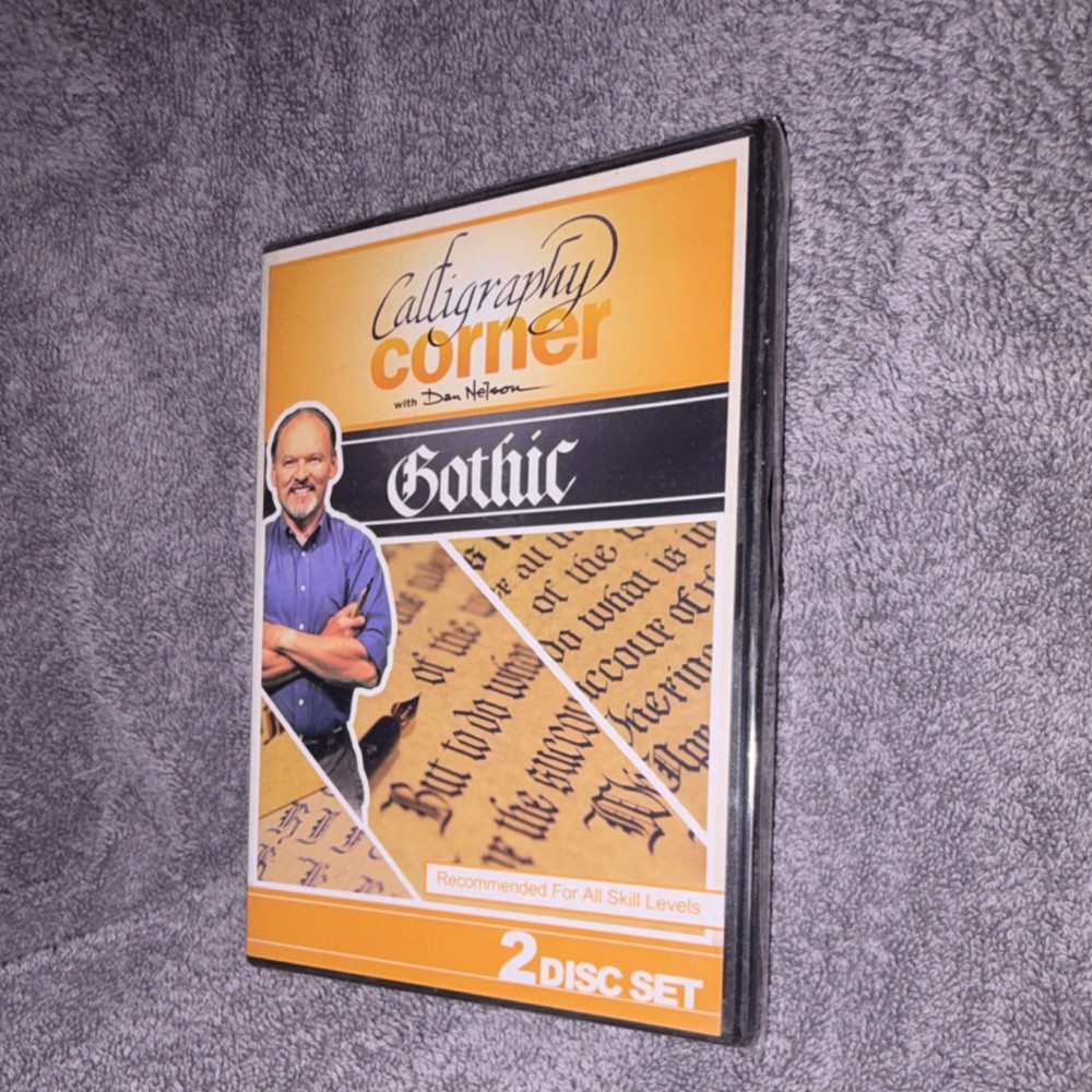 Burning Oak Studios Calligraphy Gothic Script 2 Disc DVD Instructional Set