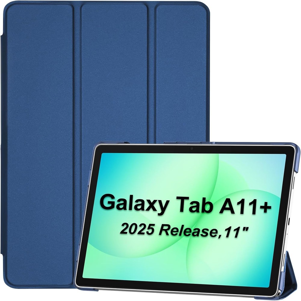 Case for Galaxy Tab A11+ Plus 11 Inch, Slim Stand Hard Back Shell Protective Cov