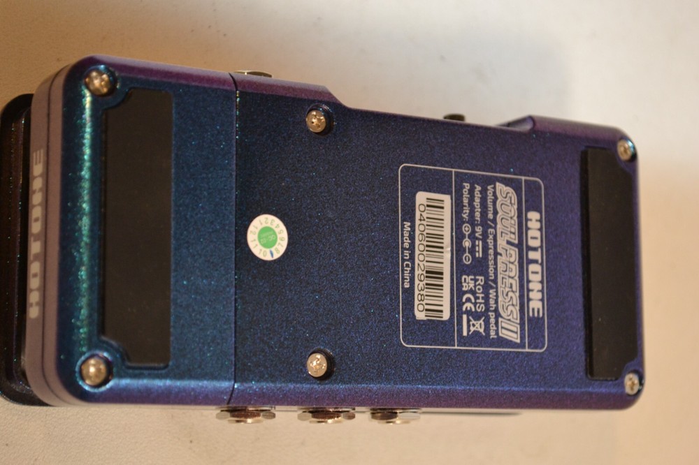 Hotone Soul Press II 4 in1 Switchable Wah Active Volume Passive Expression Pedal