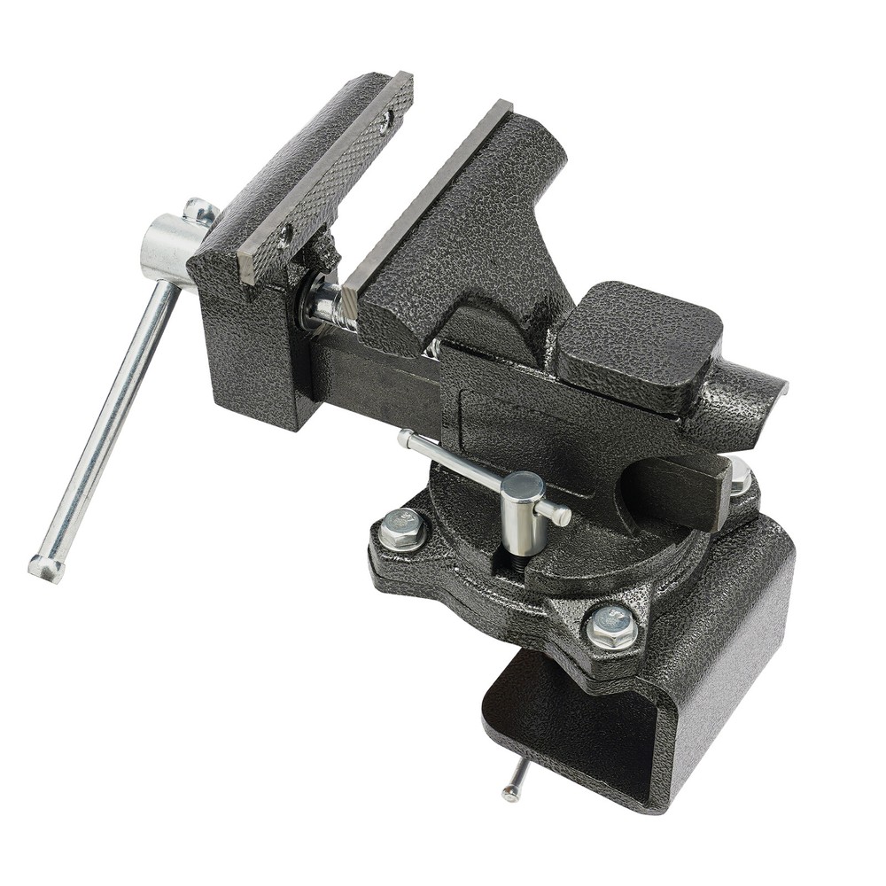 4.5" Bench Vise, Table Vise For Workbench, Multi-Purpose Heavy Duty Bench Vise