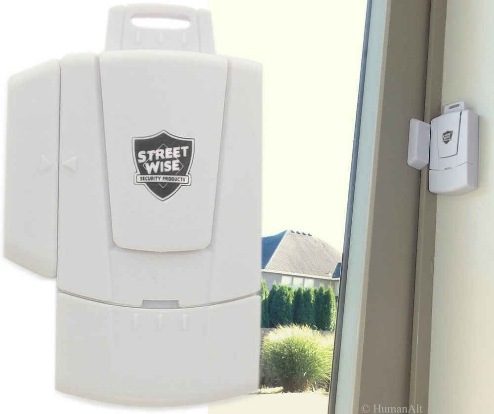 2-Pack Mini Window Alarm with Disarm Key