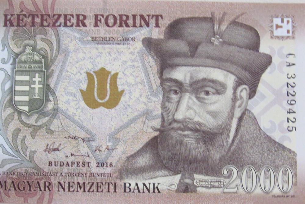 Hungary: 2000 Forints 2016 UNC Condition!