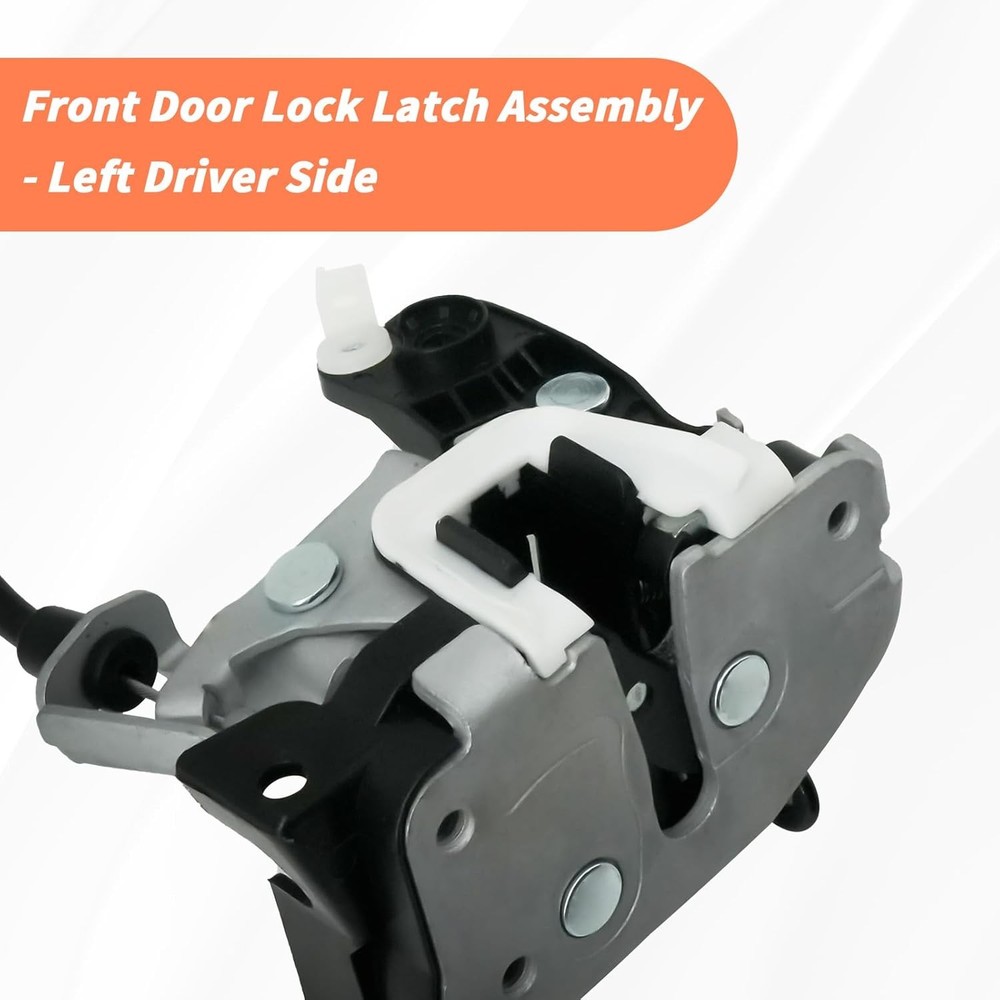 Door Latch Assembly Compatible with 1996-2019 E150 E250 E350 E450 Front Left