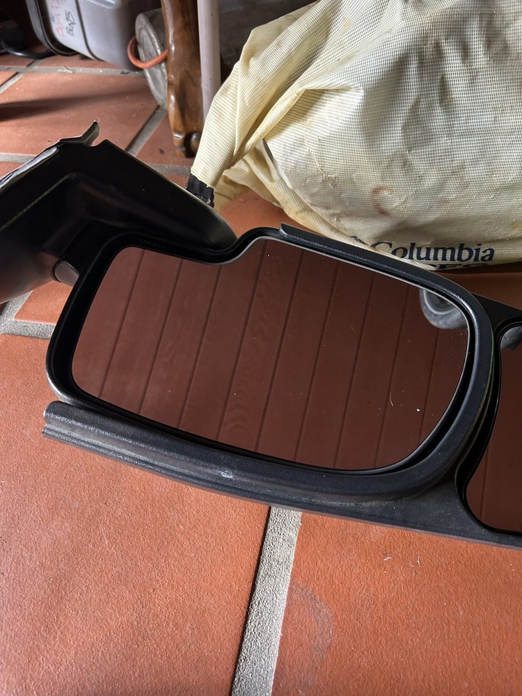 2003 Chevy 2500hd Mirrors + Towing Extensions Fits Silverado