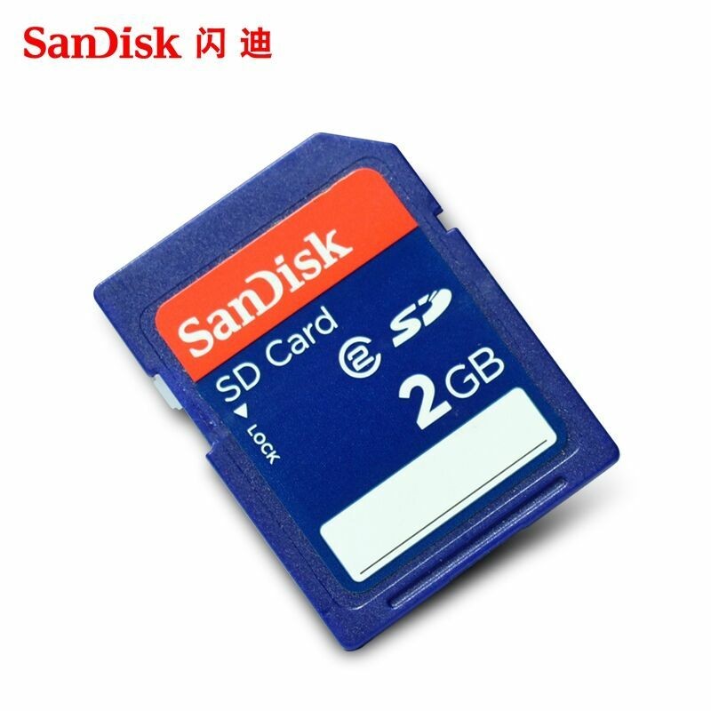 Sandisk 2GB SD Card Class 2 SD Secure Digital Flash Memory Card Genuine