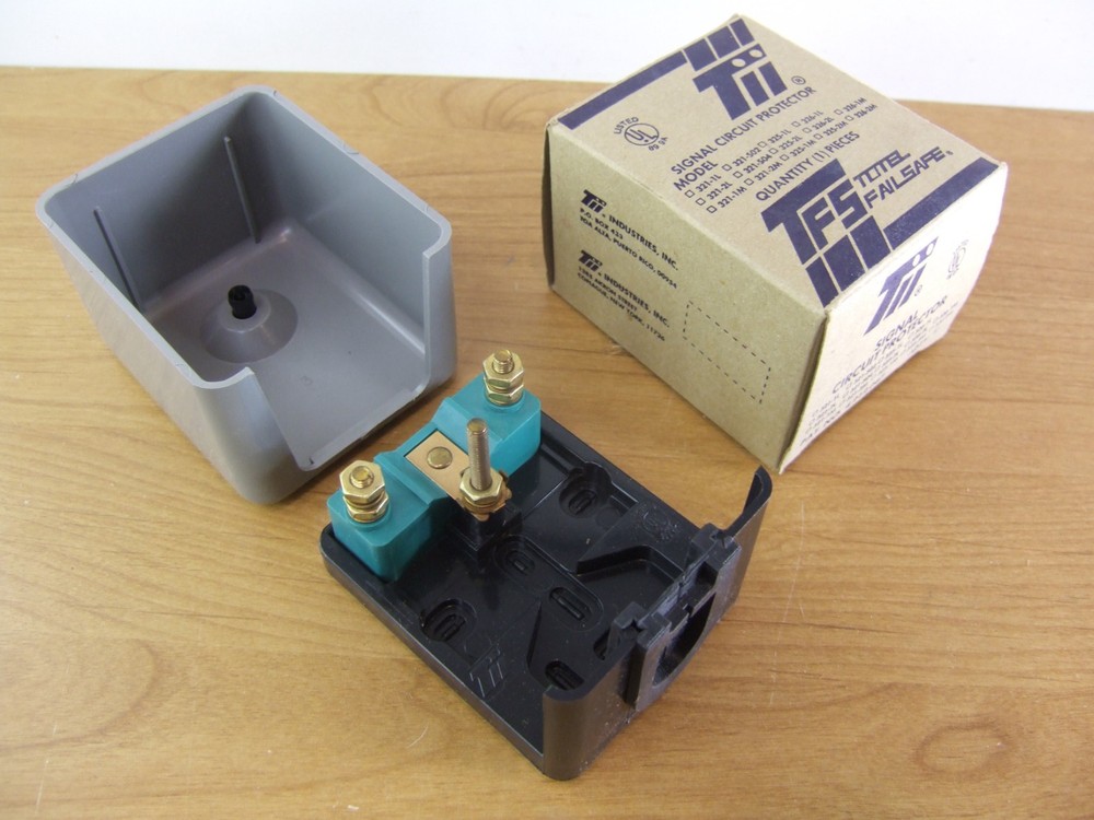 Tii Telephone Line Protector Surge Phone Network Interface Device Box Junction