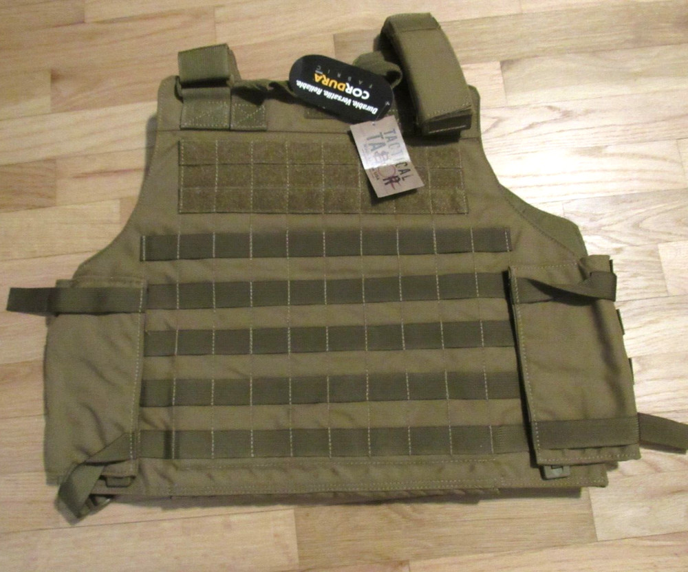 Tactical Tailor Low profile Armor carrier Small Medium Brown vest only