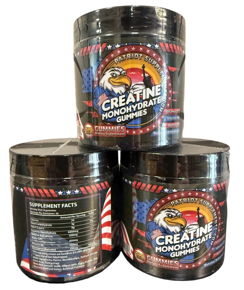 Creatine Gummies - Patriot Supplements