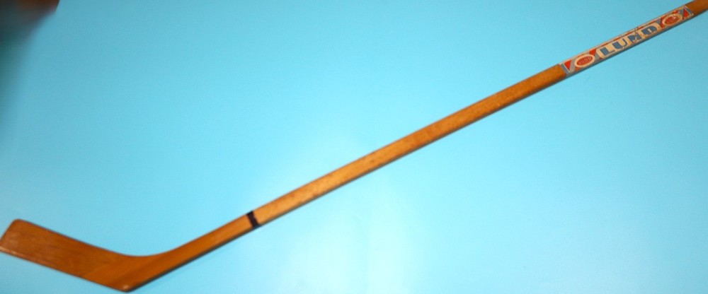 Vintage C.A. Lund Co. Hockey Stick
