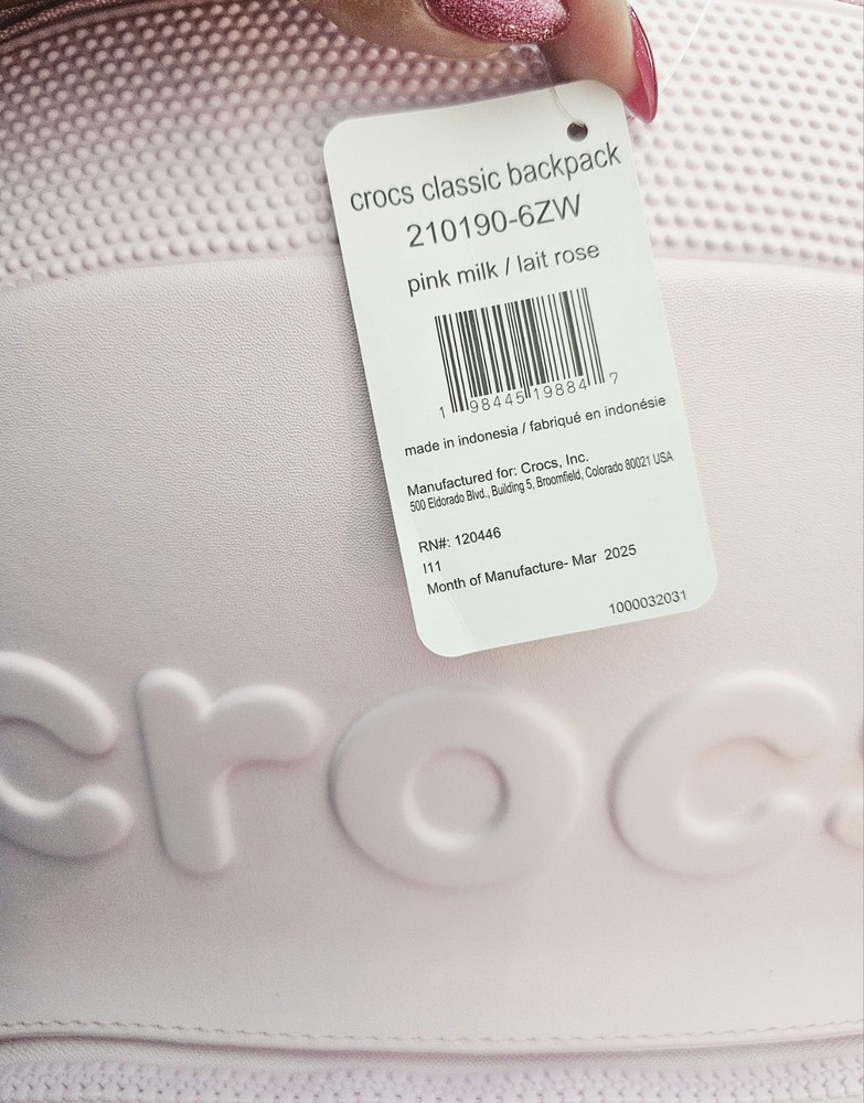 Crocs Classic Backpack Pink Milk