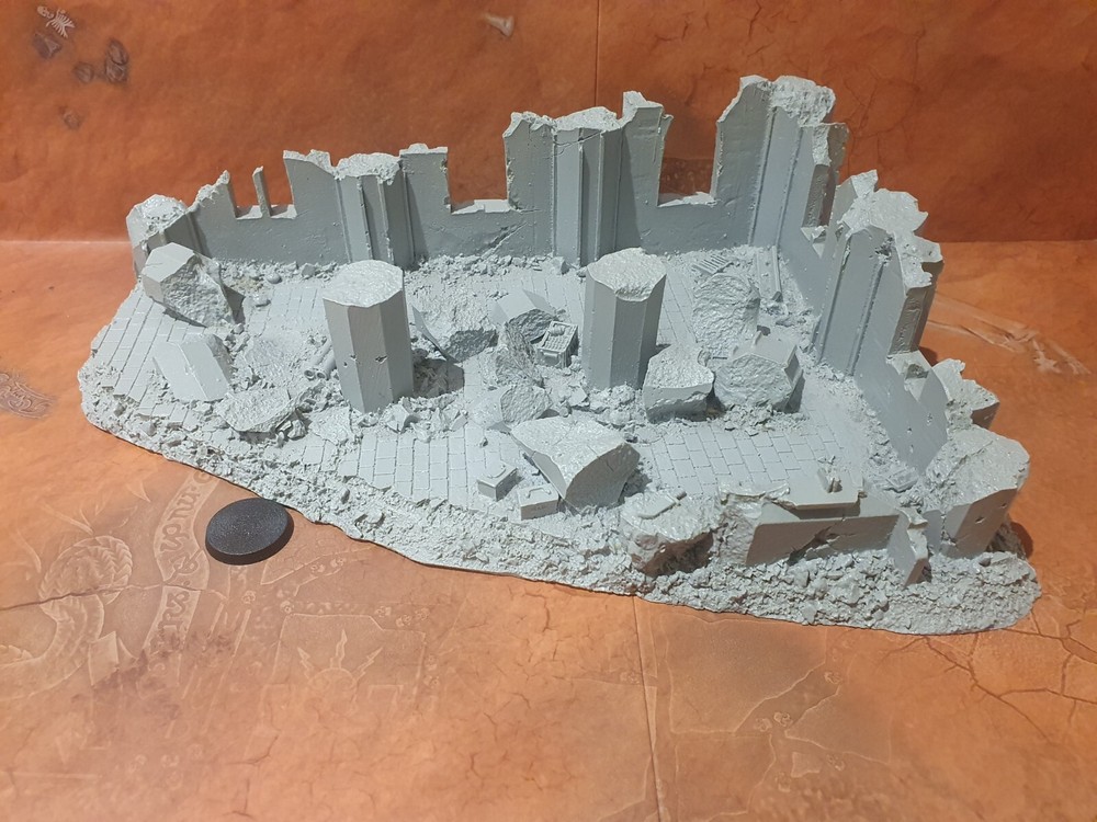 40k Forge World Terrain. Devestated Ruins. OOP