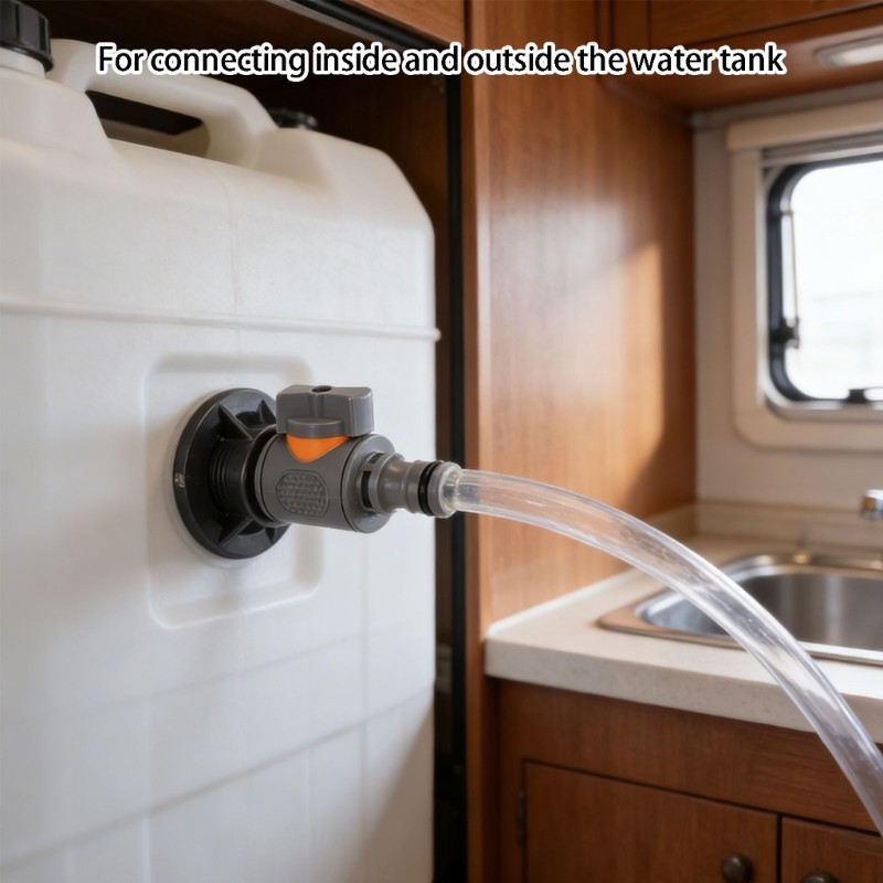 Universal 3/4 Inch Quickly Connect Valves Suitable For Multiple Water Systems