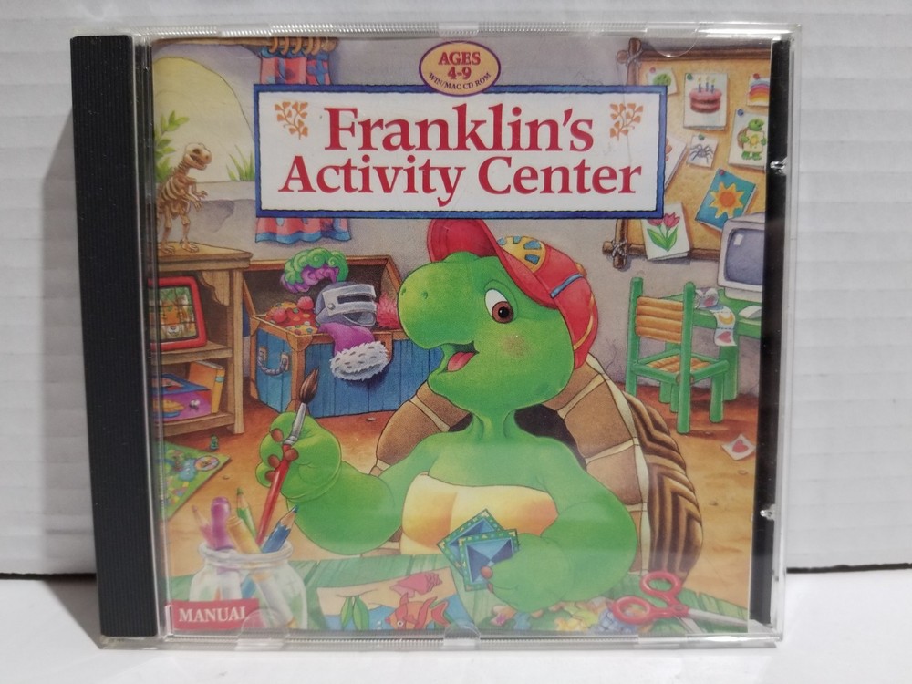 Franklin's Activity Center (PC / CD Rom) Ages 4-9 RARE HTF