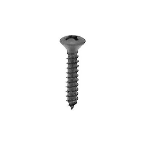 100#6 X 3/4" Phillips Oval Head Tapping Screws Black
