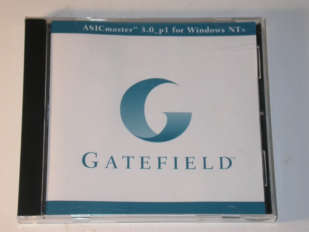 Gatefield ASICmaster 3.0 ASIC  Design Software Computer Program