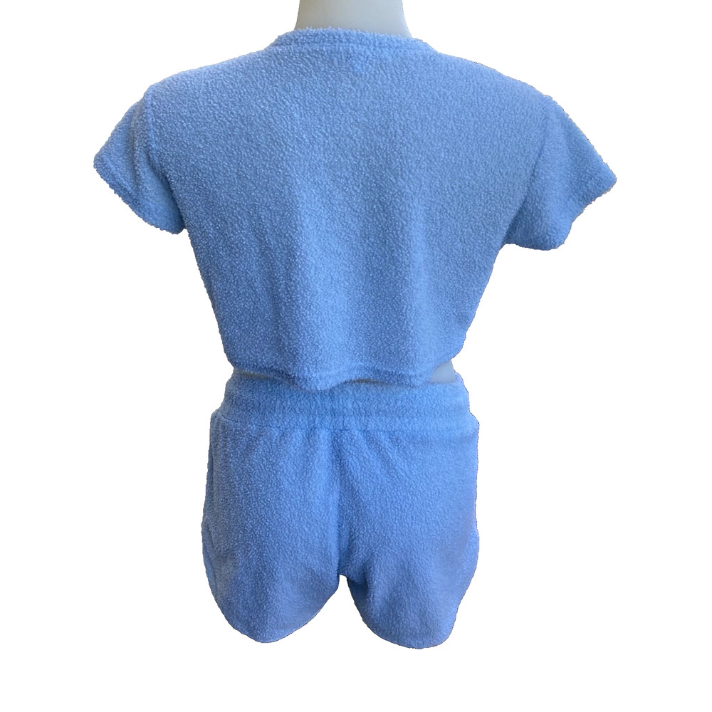 Echt Blue Top & Shorts Size Small ( RARE )