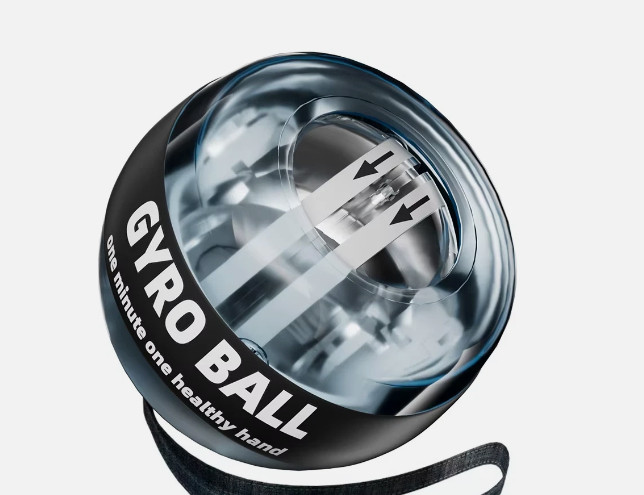 Auto-Start Gyro Ball - Wrist & Forearm Power Trainer Strength Exerciser Device