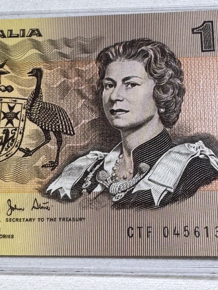1979 Australia 1 Dollar Banknote P# 42c