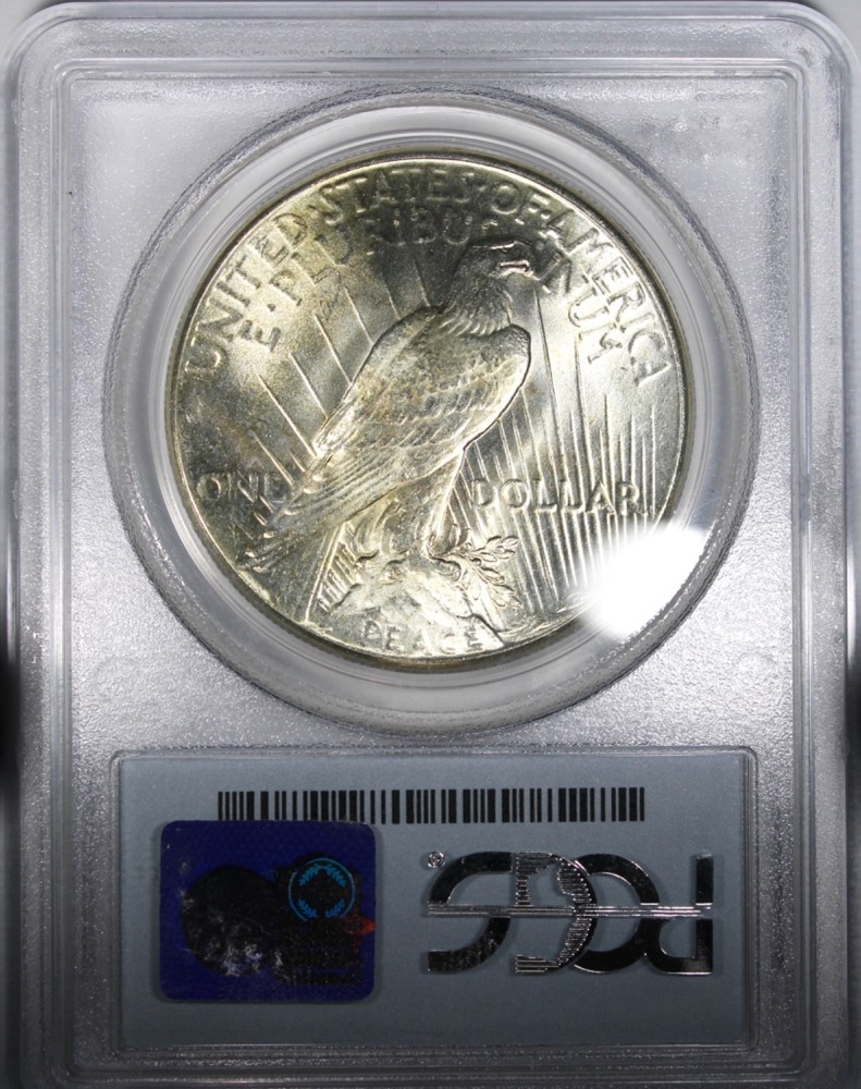 1926 Peace Dollar PCGS MS63 Better Date $1 Uncirculated