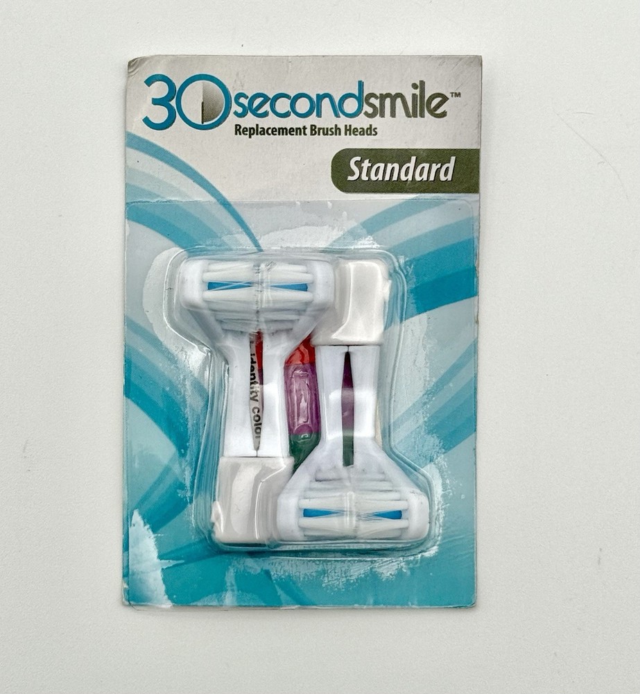 30 Second Smile Replacement Brush Heads Standard