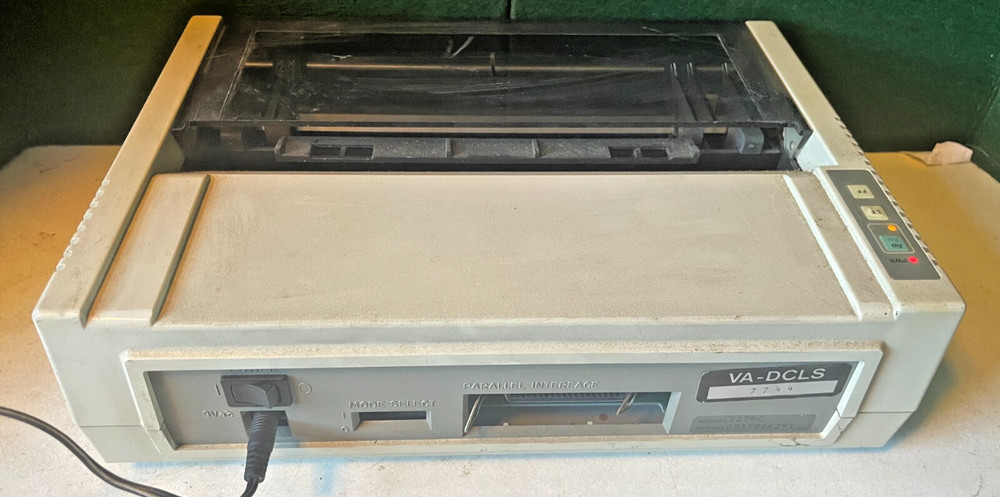 Vintage HP Hewlett Packard ThinkJet 2225C Printer