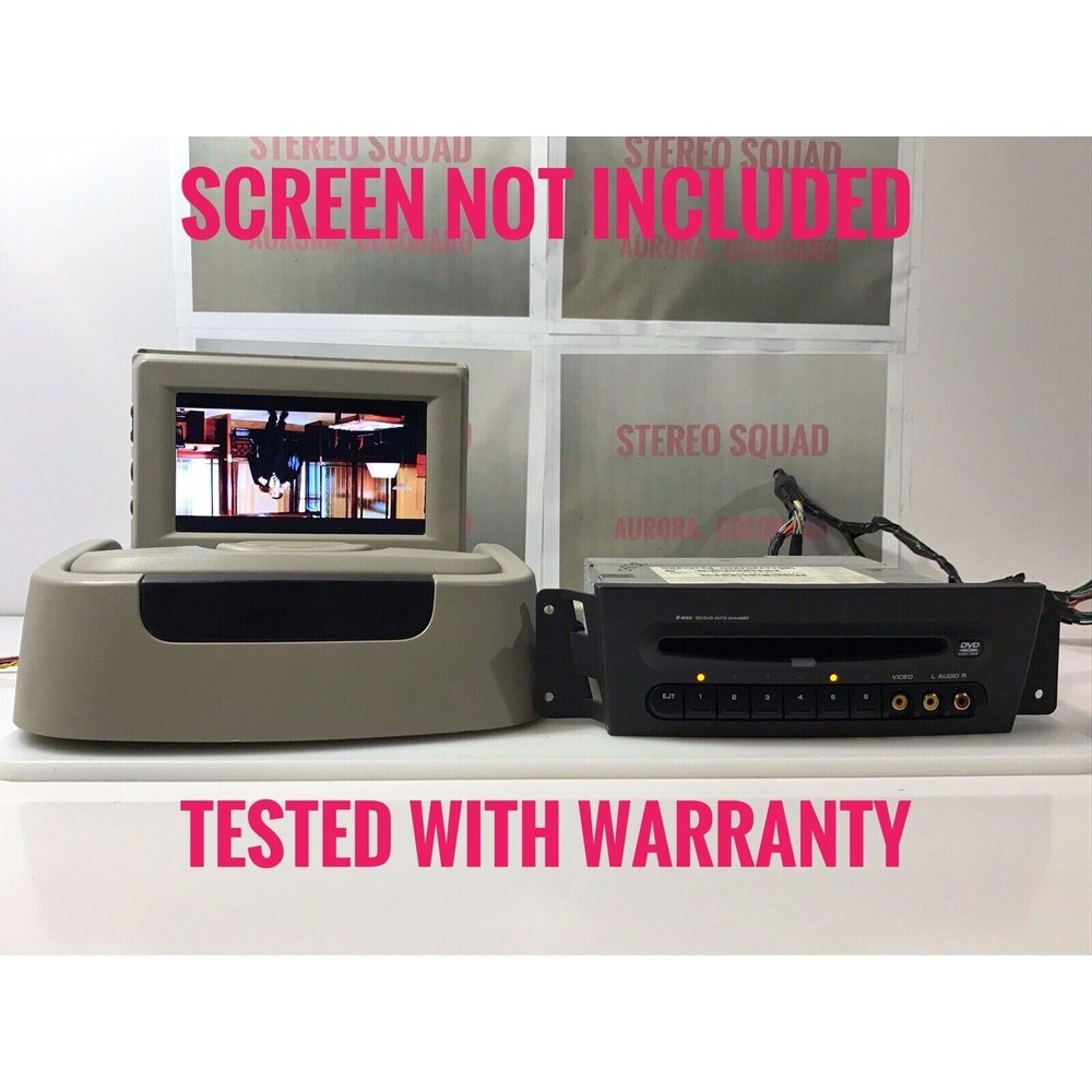 “CH838” 2004-2008 Chrysler Pacifica 6 CD DVD player changer (tested See Pics)