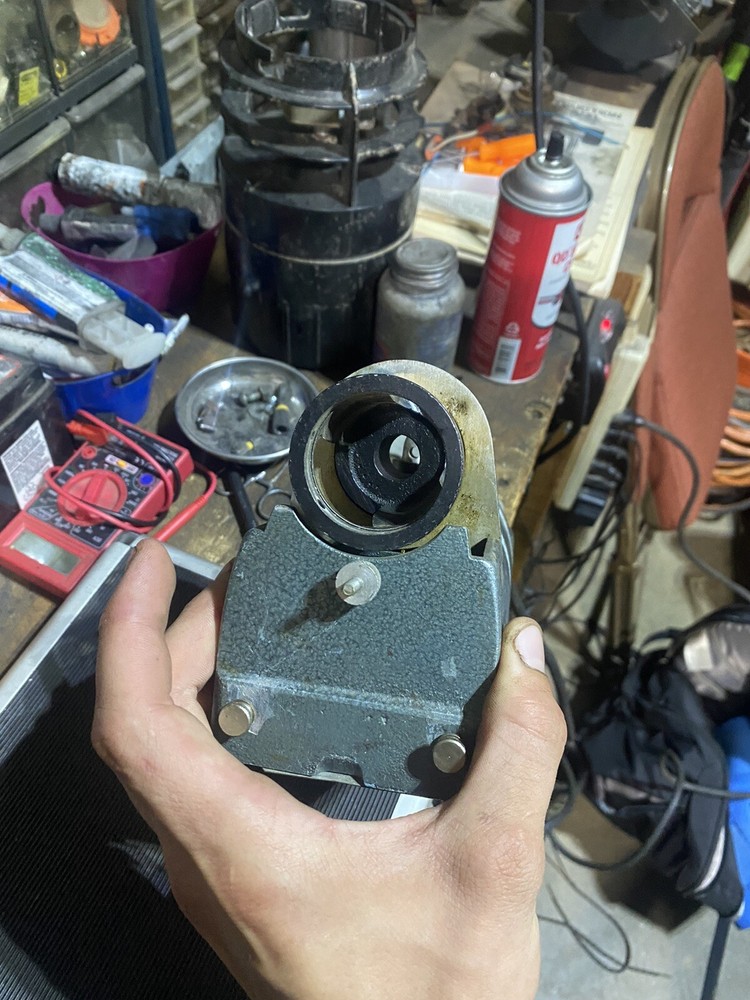 CARPENTER SWING BLADE MODEL 70 ROTARY WIRE STRIPPER. POWERS ON AND WORKS