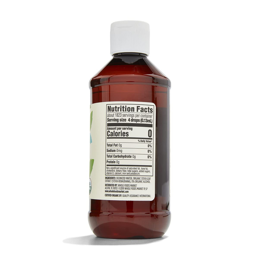 , Organic Stevia Liquid Extract, 8 Fl Oz