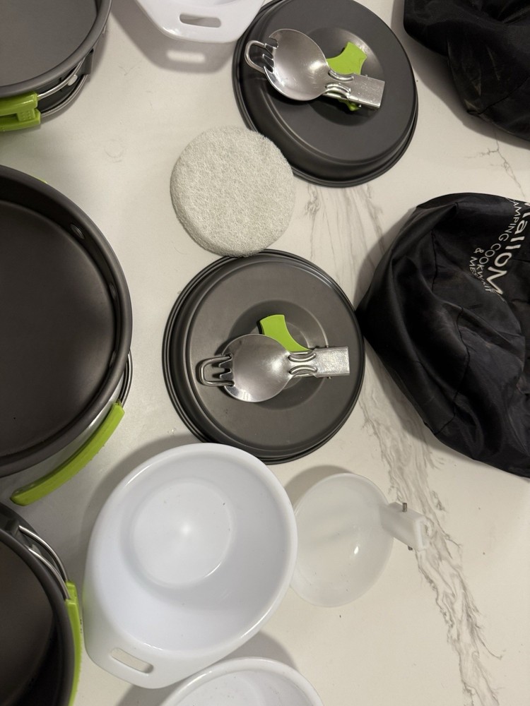 Mellowme camping cookware & mess kit Pair