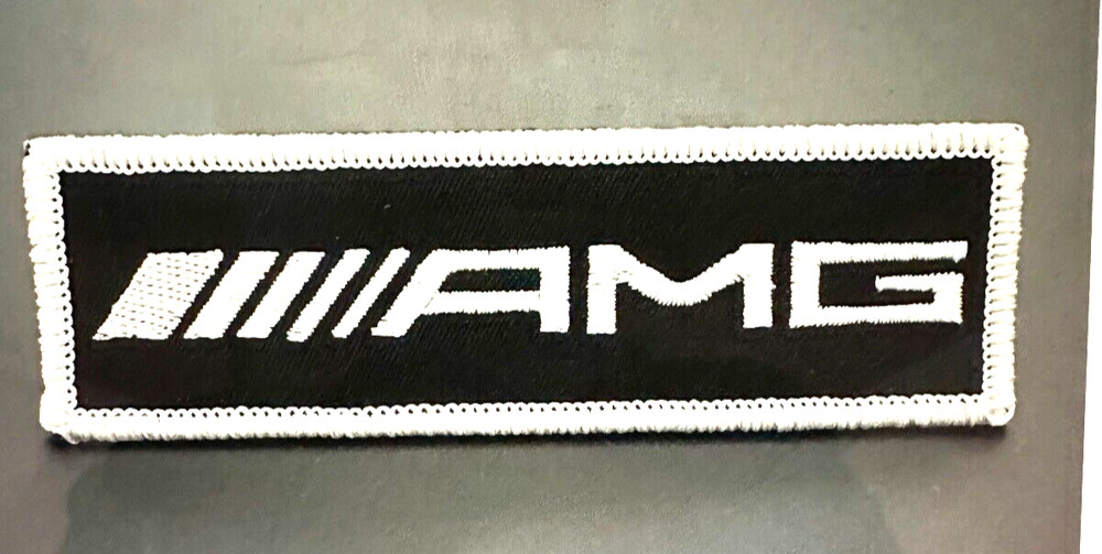 FABULOUS AMG EMBROIDERED IRON-ON PATCH...