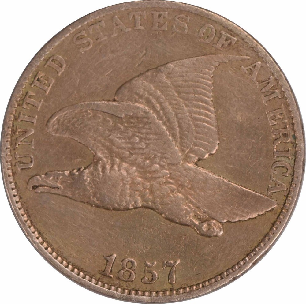 1857 Flying Eagle Cent EF Uncertified #908