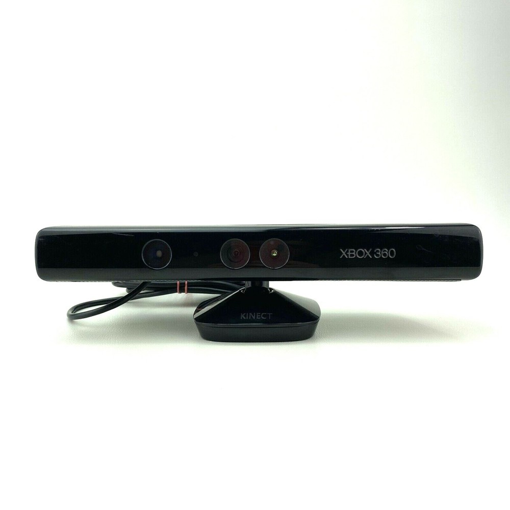 Microsoft Xbox 360 Kinect Sensor Bar Model 1414 Black OEM No Power Adaptor Works