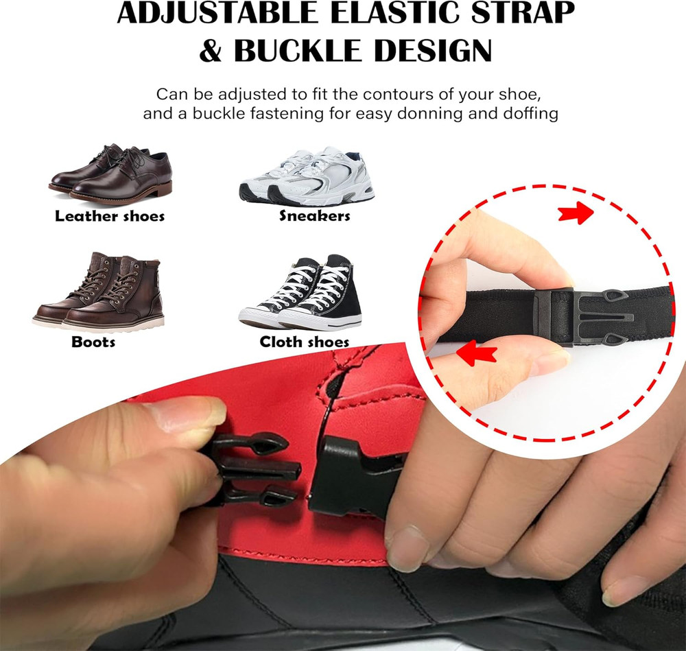 Motorcycle Shoe ProtectorAnti-Slip Shifter Protector Keeps...