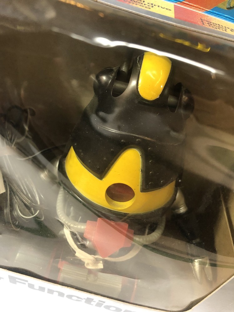 Vintage 1983 Remco Remote Command 4 Function Robot New In Package