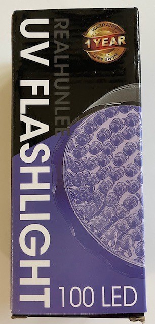 Realhunlee UV 100 LED Flashlight