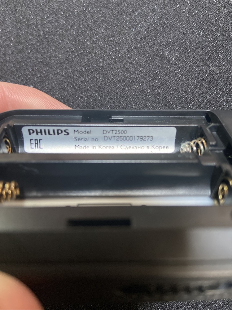 Philips Digital Voice Tracer and Recorder DVT2500