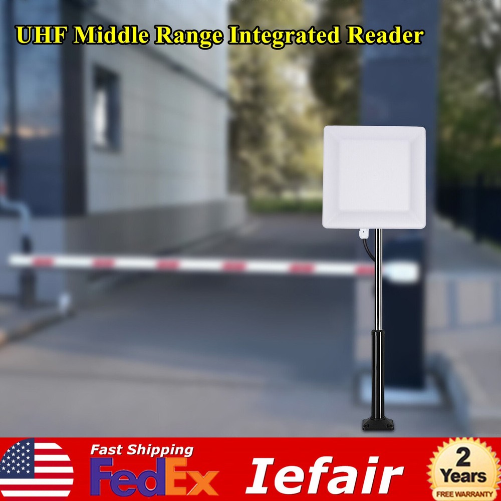 System Access Control Uhf Rfid Long Range Card Reader Rs232/485 Wiegand Parking