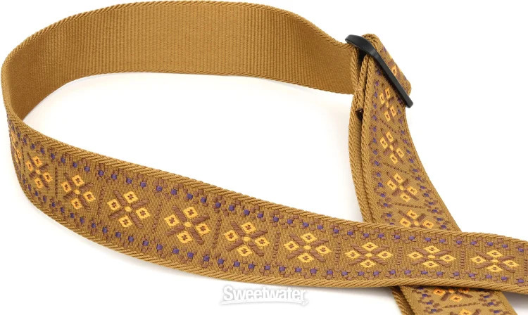 Fender Pasadena Woven Guitar Strap - Lattice Tan