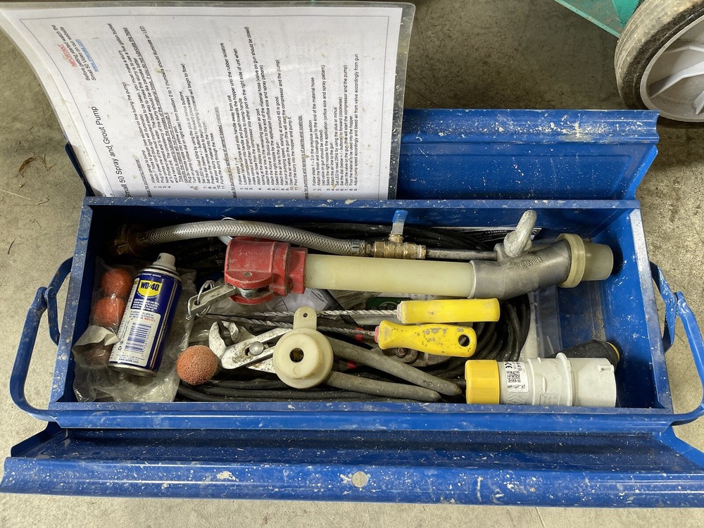 IMER Small 50 Gunite/ Grout Pump