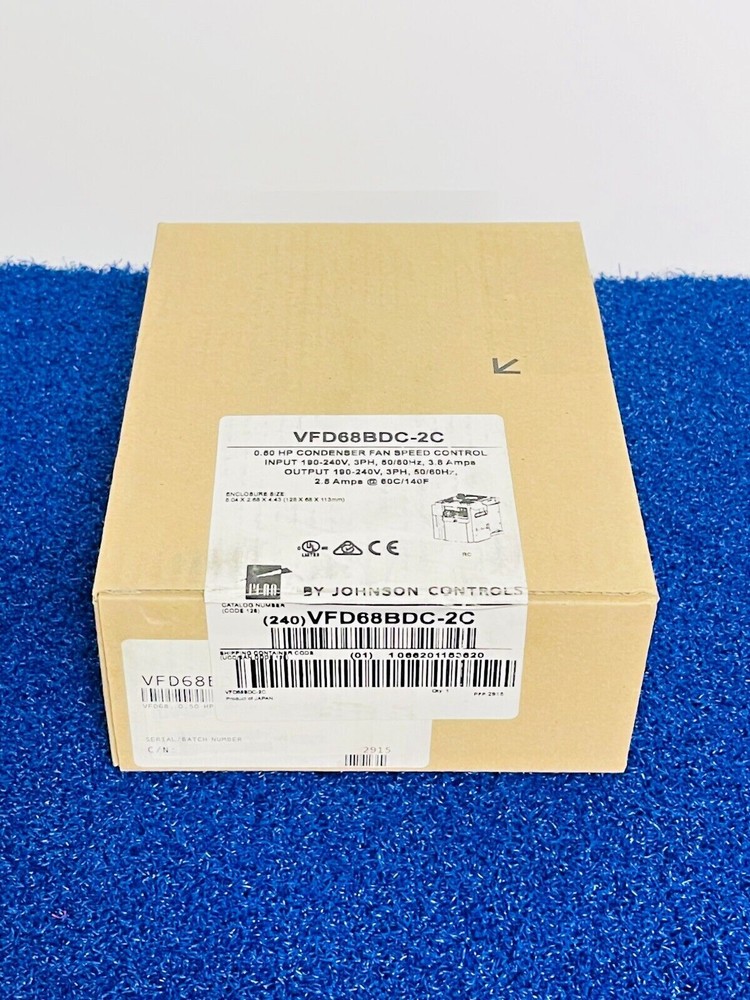 Johnson Controls VFD68BDC-2C Condenser Fan Speed Control
