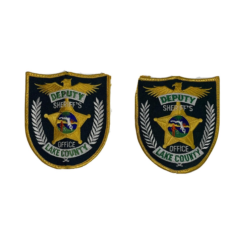 Lake County Sheriff's Dept. Deputy (Florida) shoulder patch Bundle Lot 2