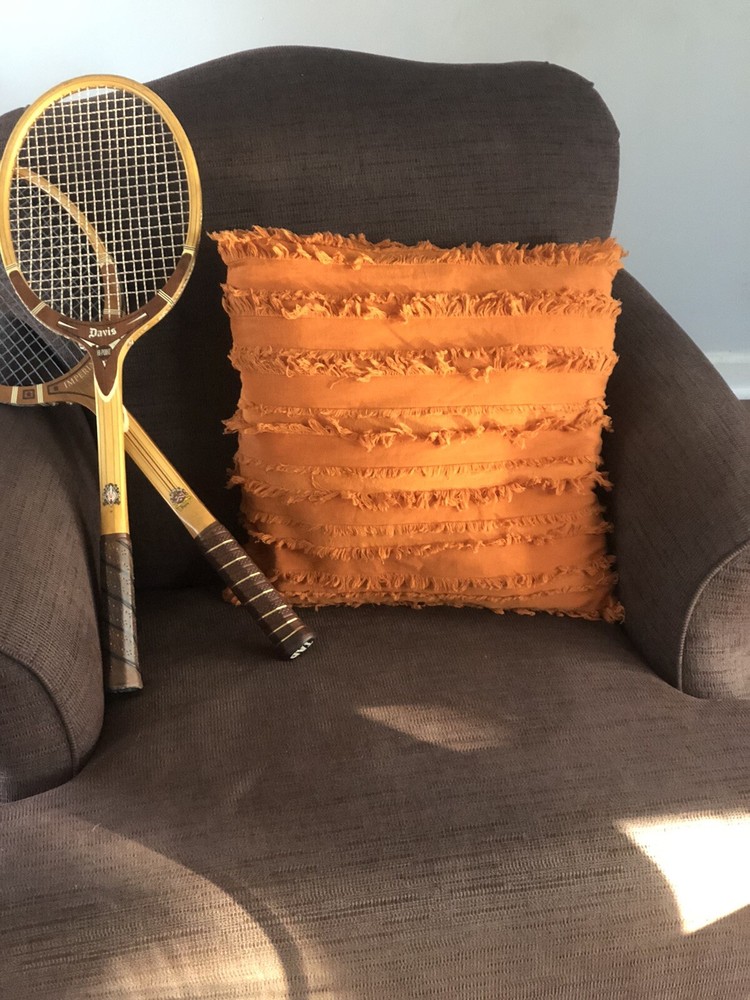 Orange pillowcase cushion cover