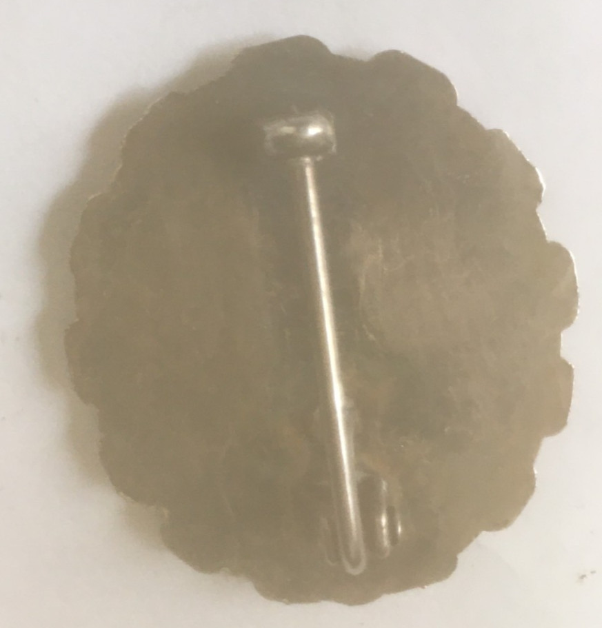 Navy pin badge heavy #2